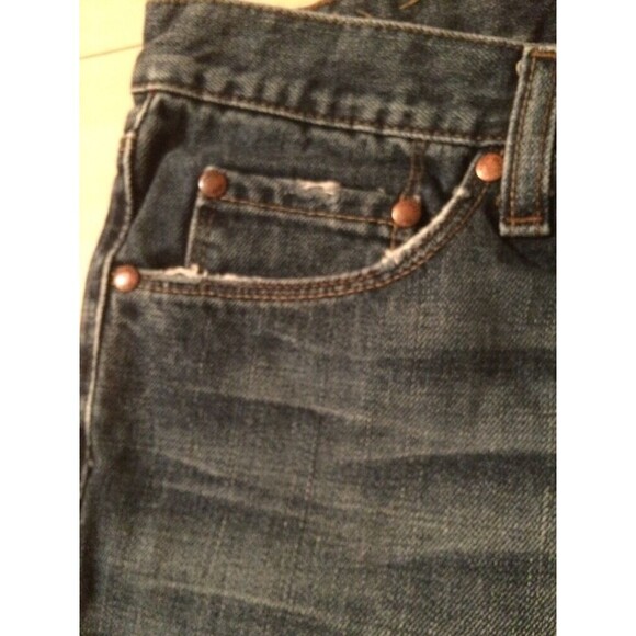 Mavi Women's Jeans Molly Boot Cut Distressed 100% Cotton Jeans Size 28 X 31 - Picture 3 of 9